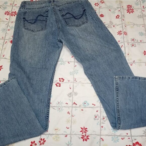 Zena/Women's/Jeans/Button/Fly/Blue/ Denim/100% Cotton/Mid Rise/Size 10/Made USA. - Picture 6 of 6